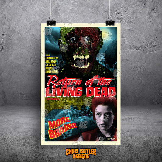 Return Of The Living Dead (Classic Series) 11x17 Alternative Movie Poster