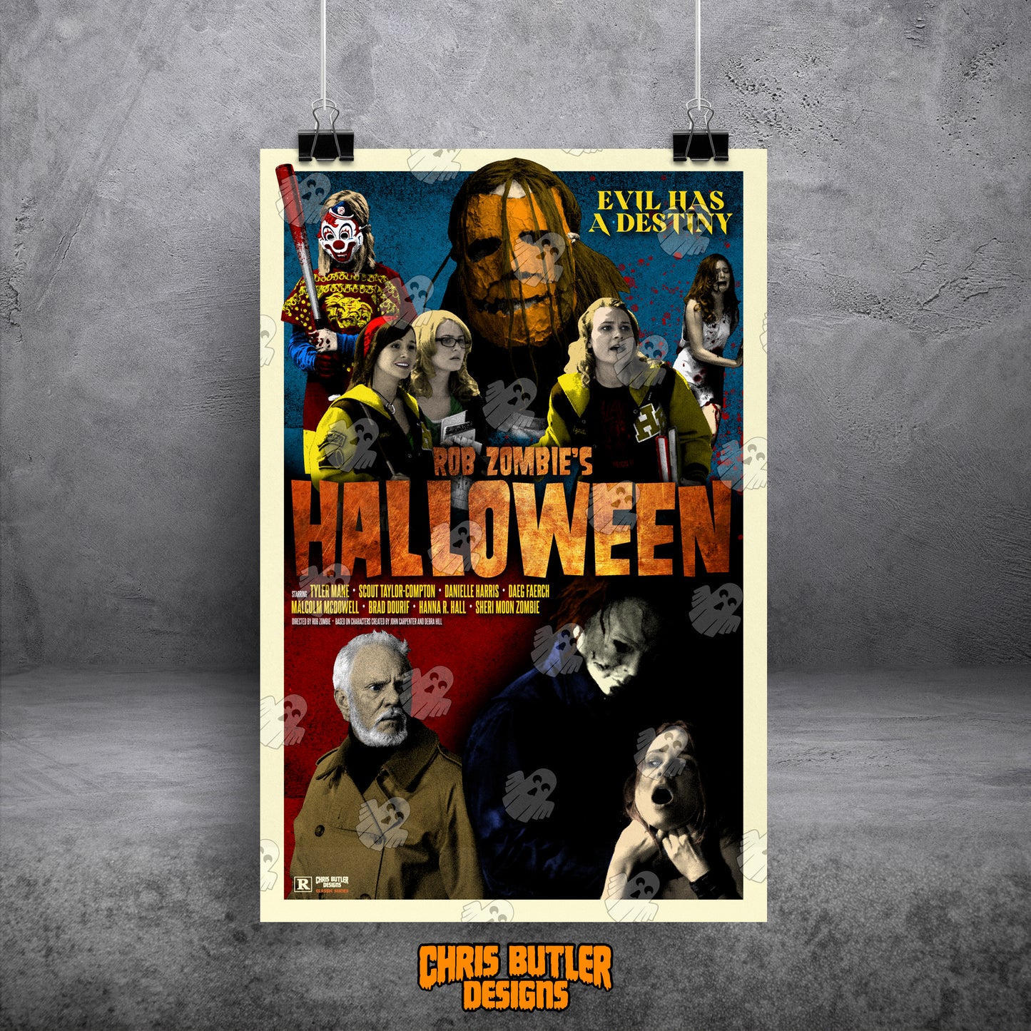 Rob Zombie's Halloween (Classic Series 10) 11x17 Alternative Movie Poster
