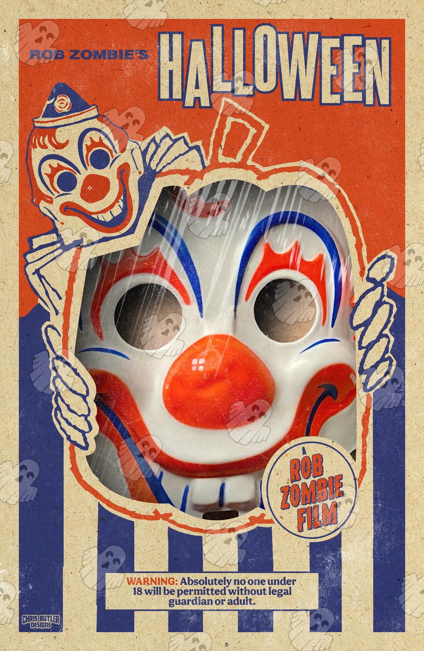 Rob Zombie's Halloween (Mask Design) 11x17 Alternative Movie Print