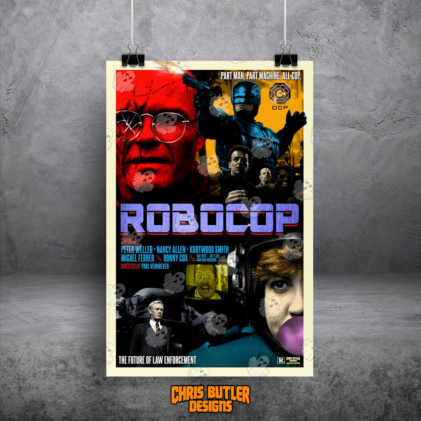 Robocop (Classic Series 9) 11x17 Alternative Movie Poster
