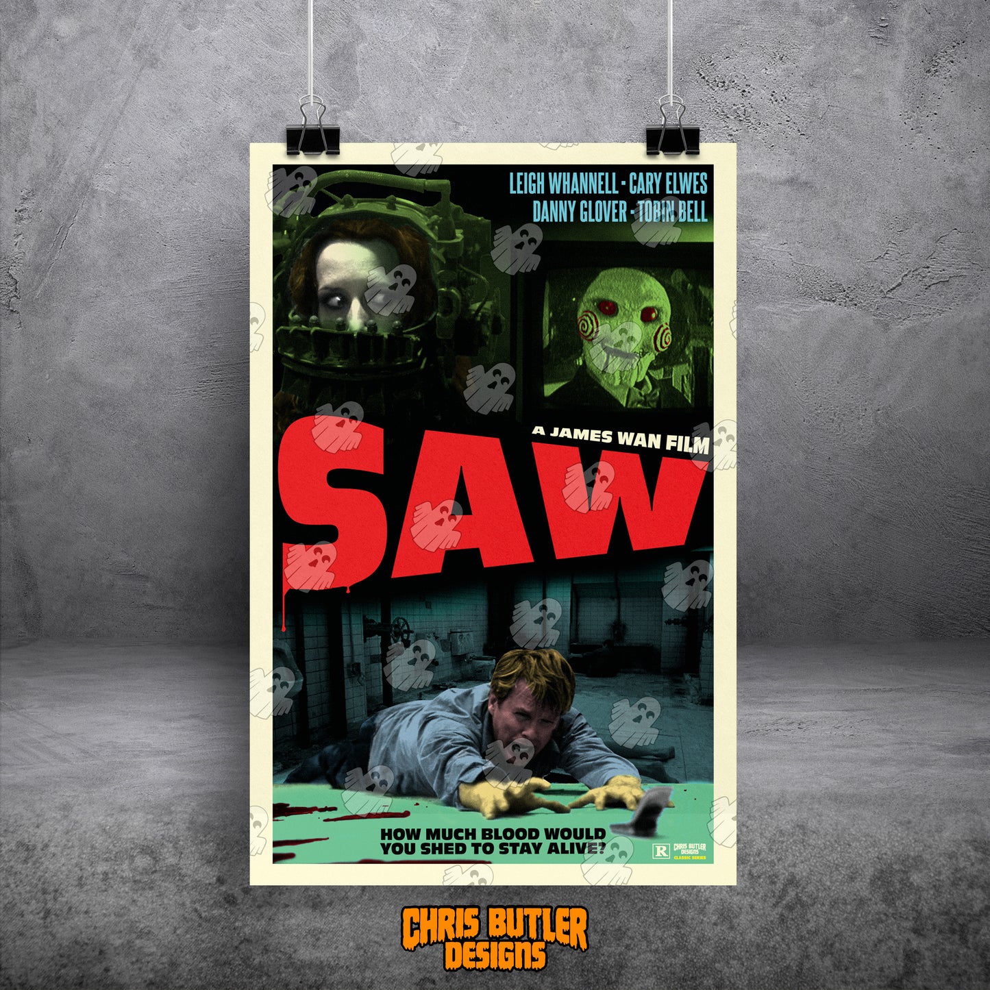 Saw (Classic Series) 11x17 Alternative Movie Poster