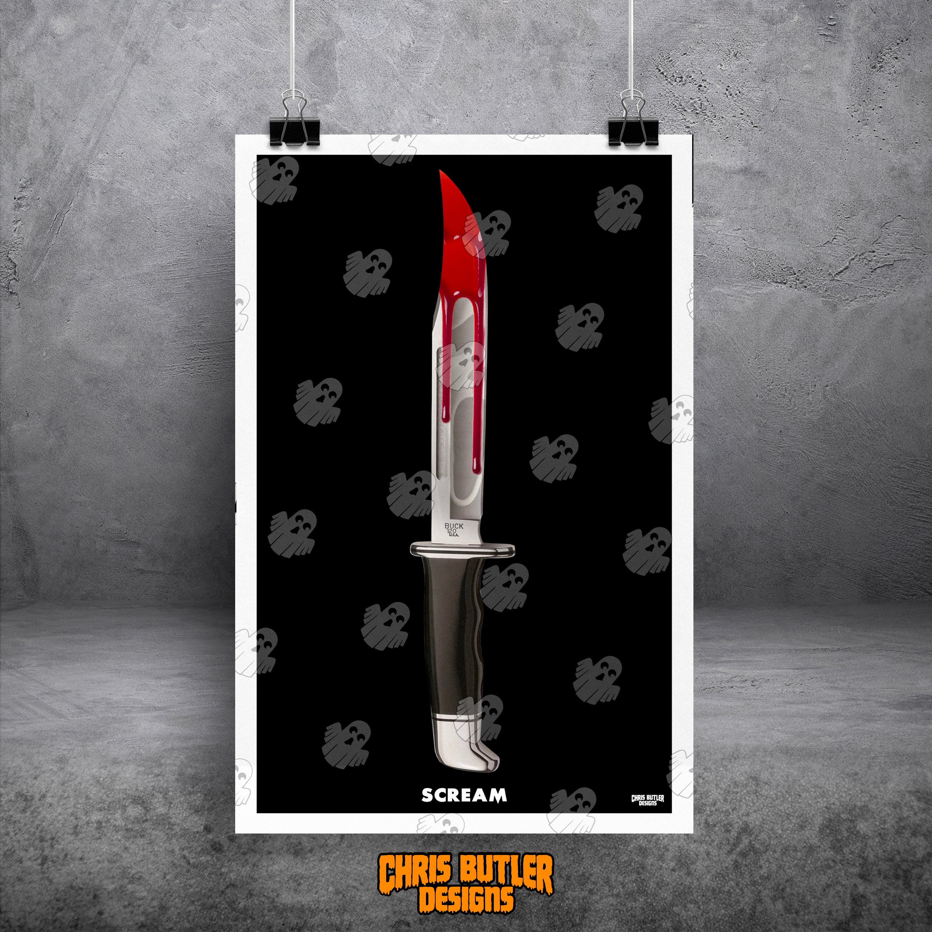 Scream (Signature Series) 11x17 Alternative Movie Print ...