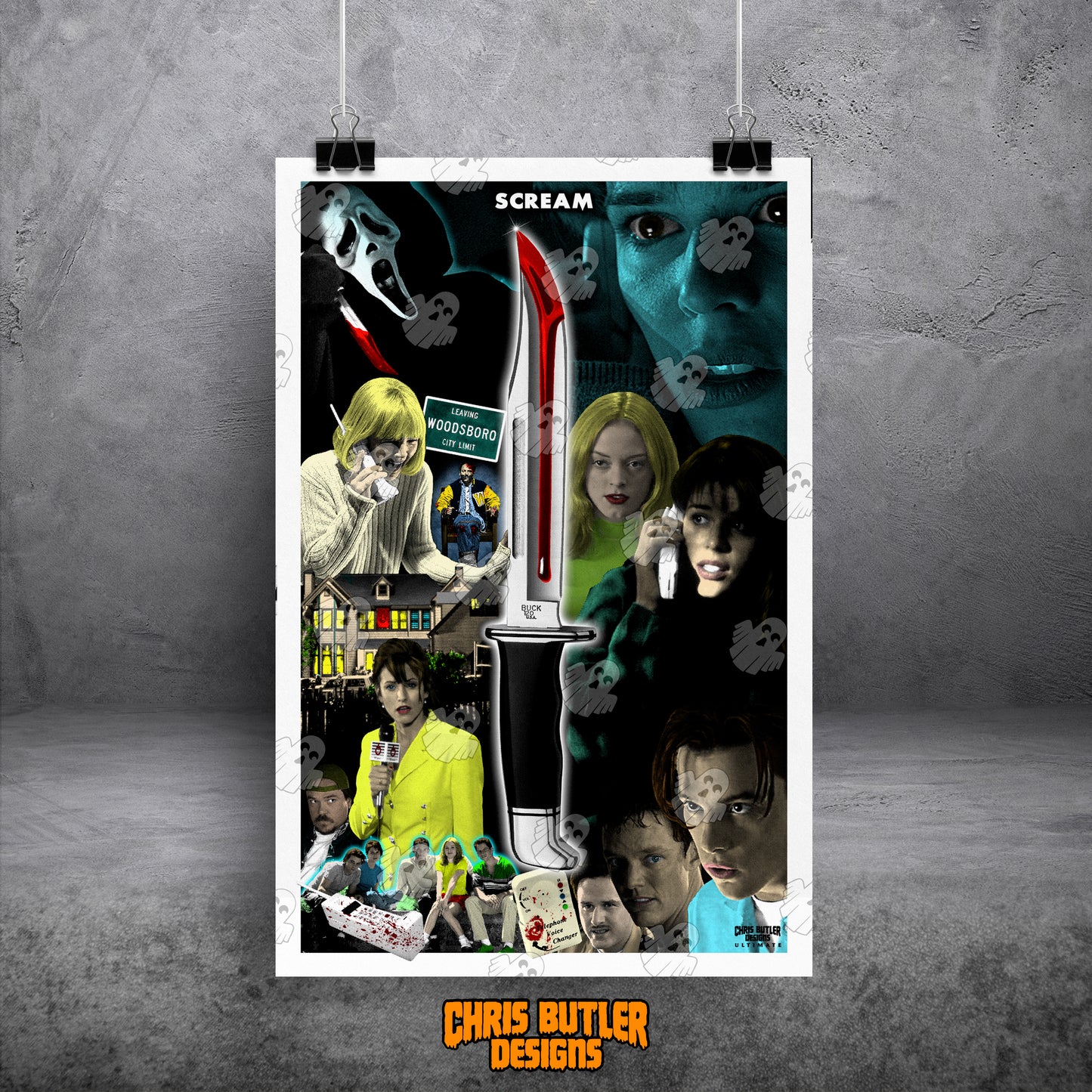 Scream (Ultimate) 11x17 Alternative Movie Poster