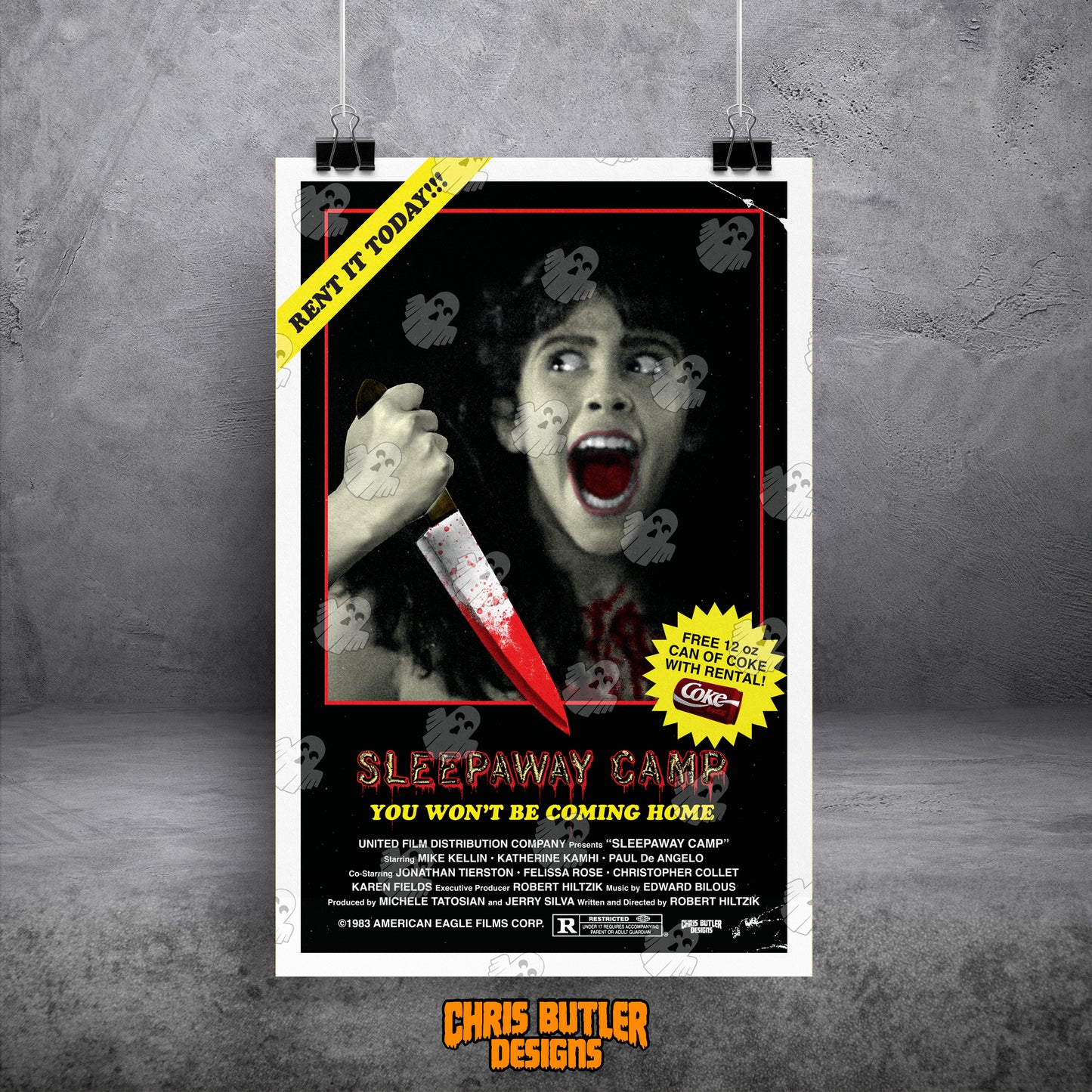 Sleepaway Camp (VHS Series) 11x17 Alternative Movie Poster