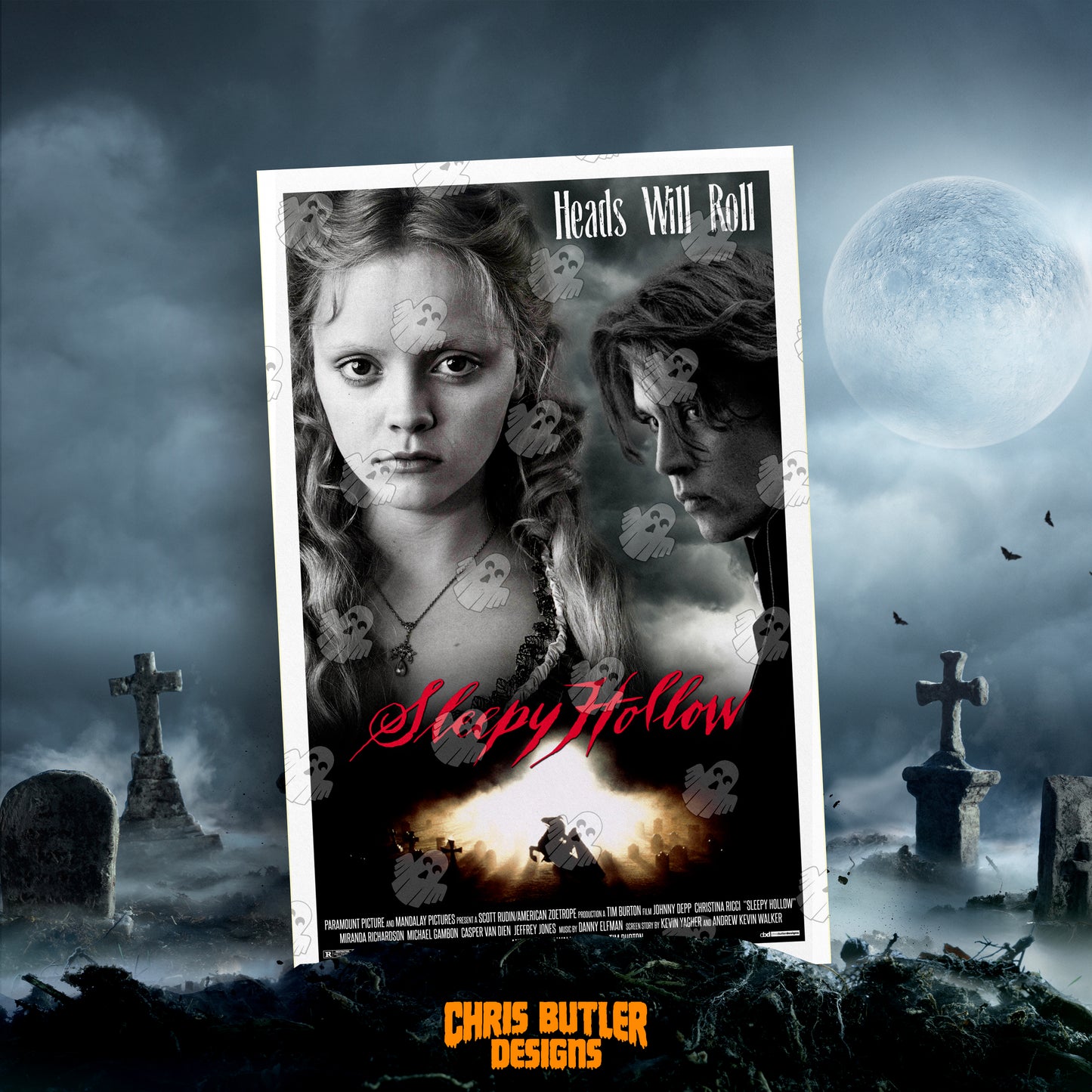 Sleepy Hollow 11x17 Alternative Movie Poster