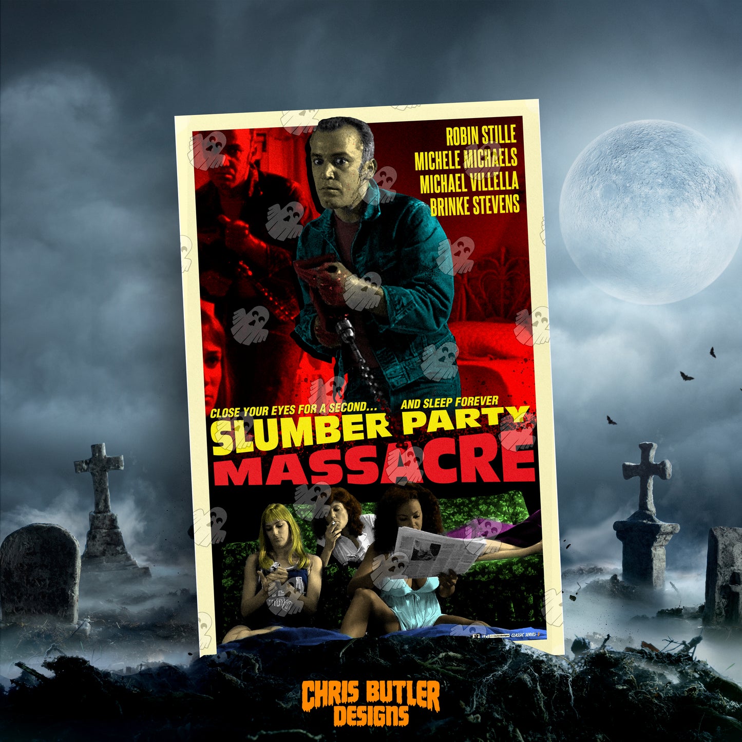Slumber Party Massacre (Classic Series 5) 11x17 Alternative Movie Poster