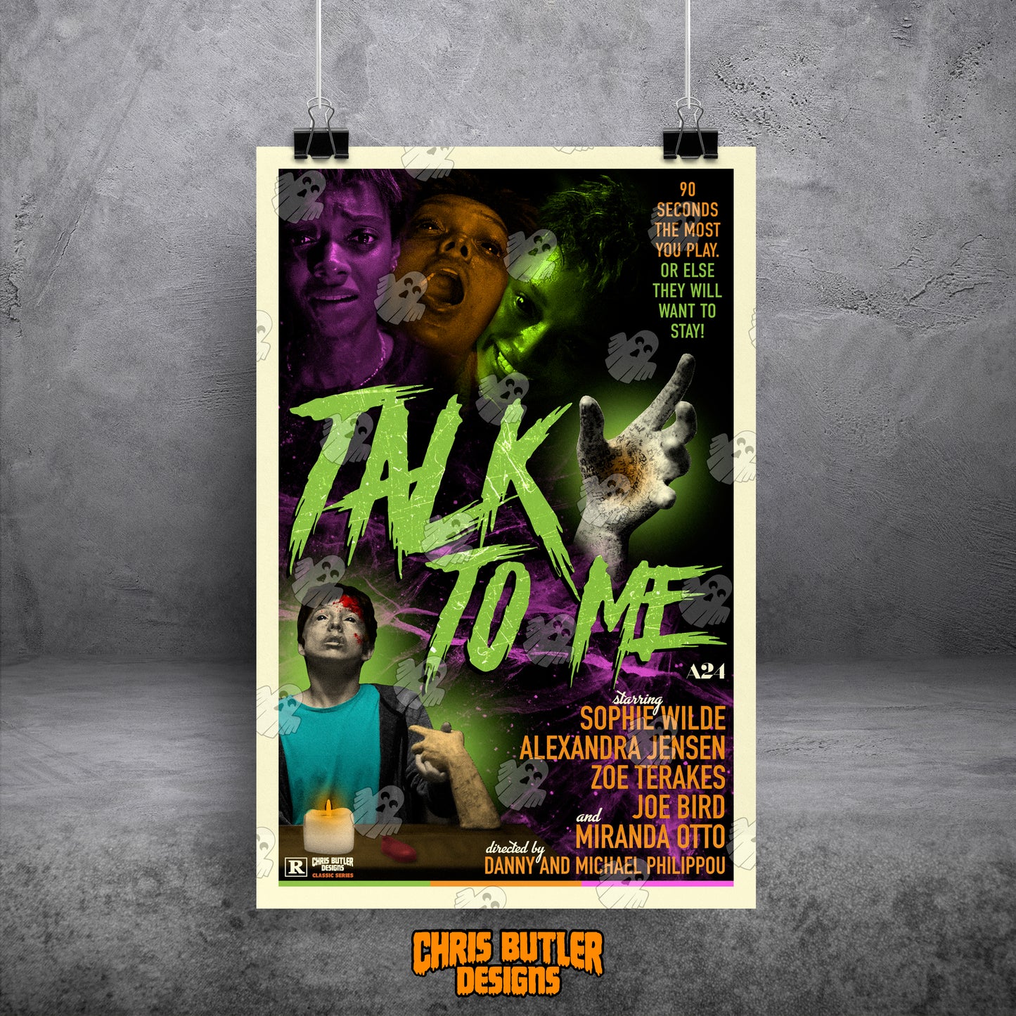 Talk To Me (Classic Series) 11x17 Alternative Movie Poster