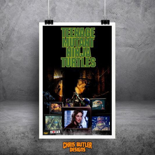 Teenage Mutant Ninja Turtles 11x17 Alternative Movie Print
