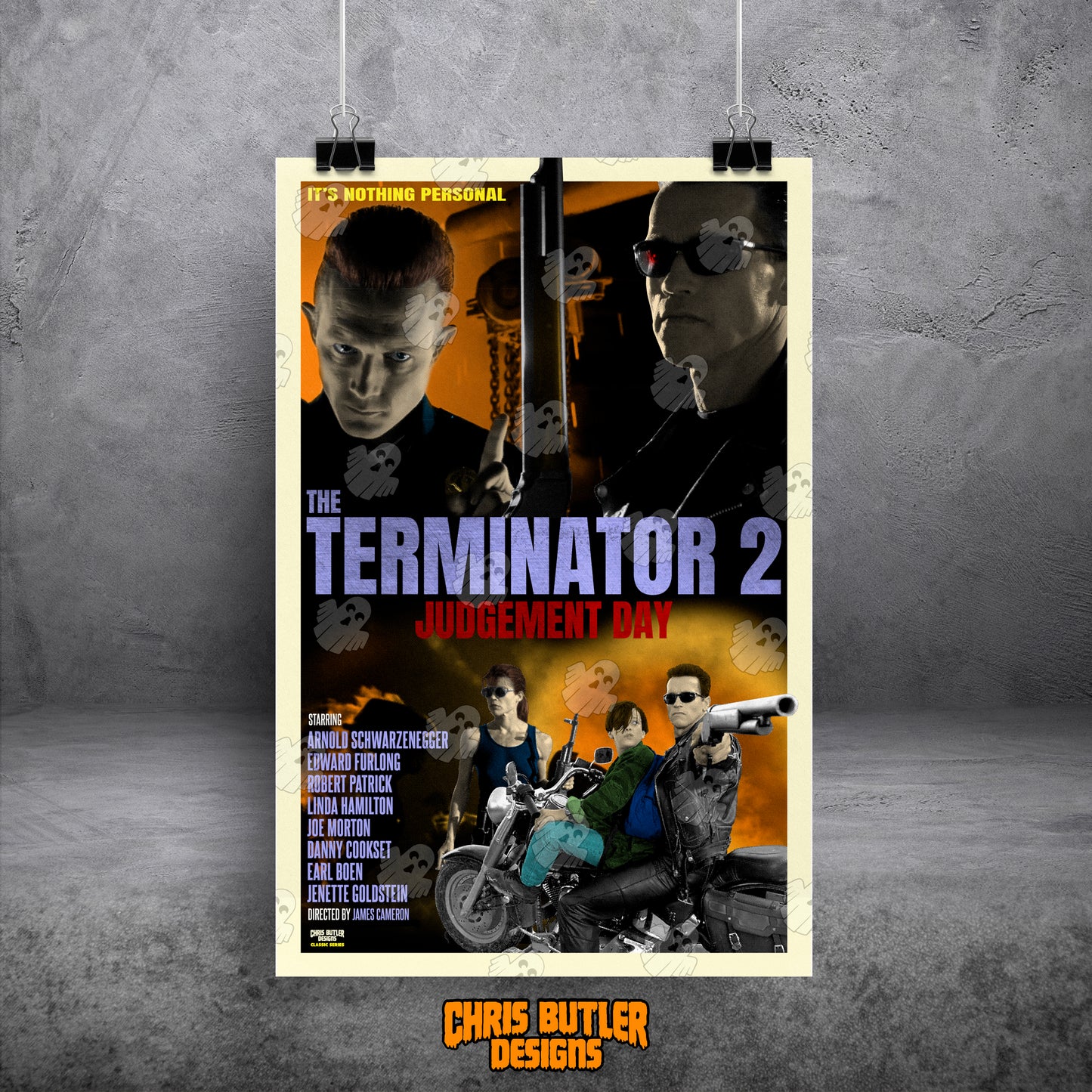 Terminator 2: Judgement Day (Classic Series) 11x17 Alternative Movie Poster