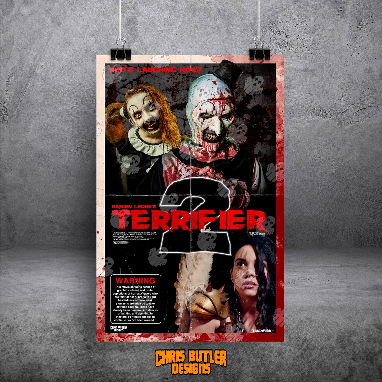 Terrifier 2 (Officially Licensed) 11x17 Alternative Movie Poster