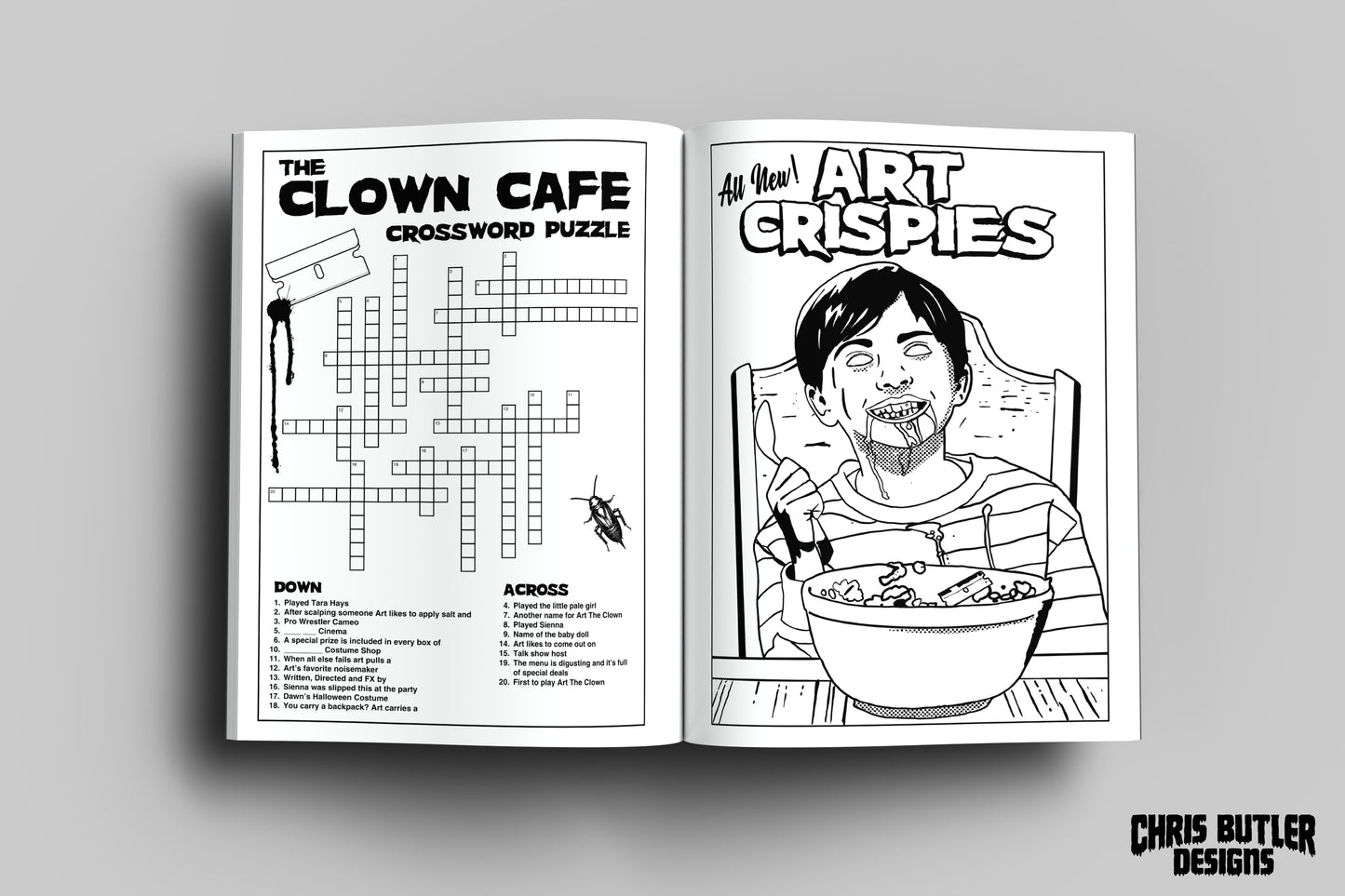 Color The Terrifier (EXPANDED EDITION) Officially Licensed Coloring and Activity Book