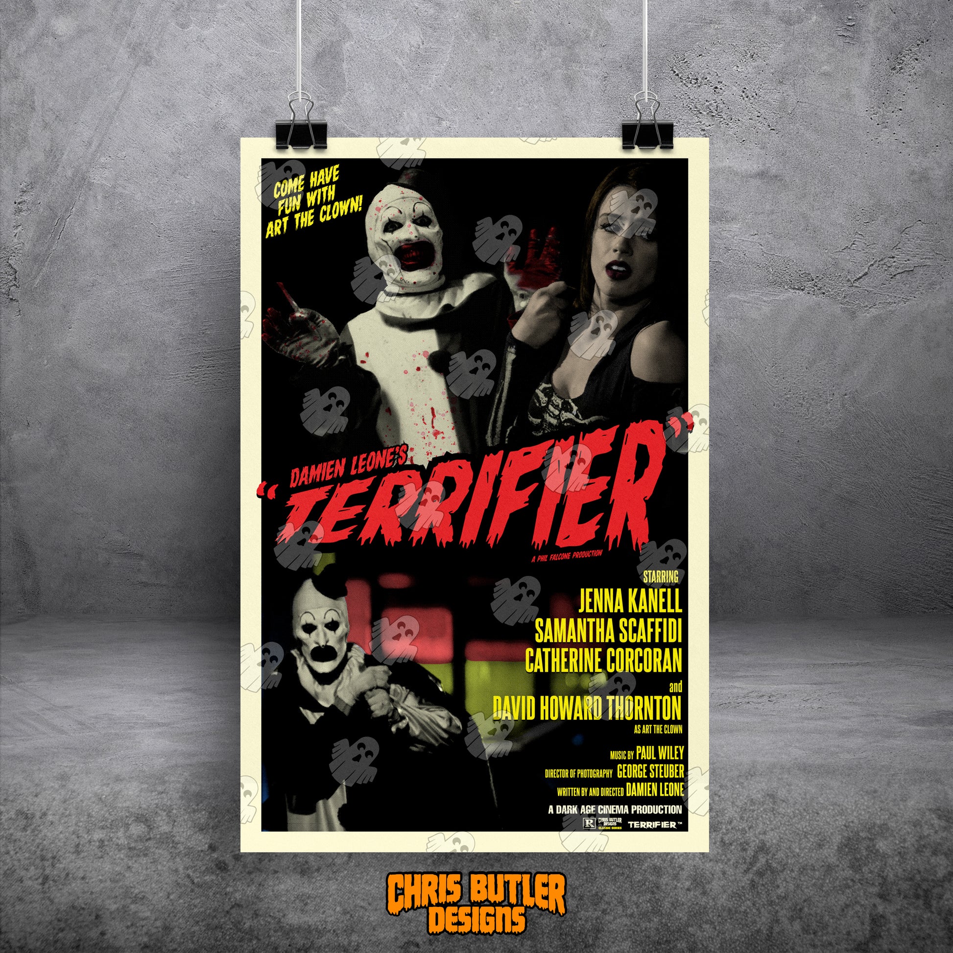 Terrifier (Classic Series) **OFFICIALLY LICENSED** 11x17 Alternative M ...
