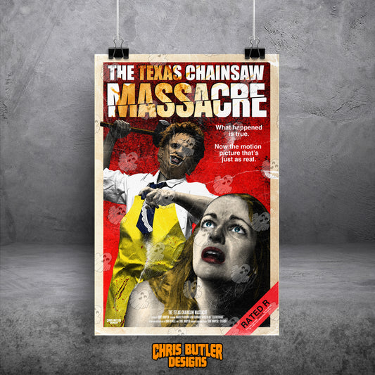 The Texas Chainsaw Massacre 11x17 Alternative Movie Poster
