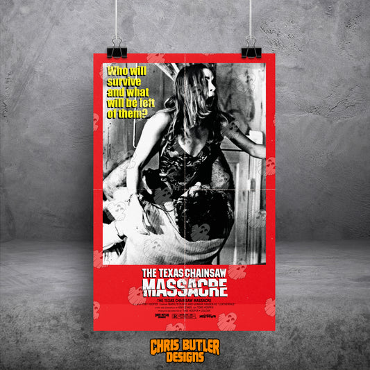 Texas Chainsaw Massacre (Meltdown Design) 11x17 Alternative Movie Poster