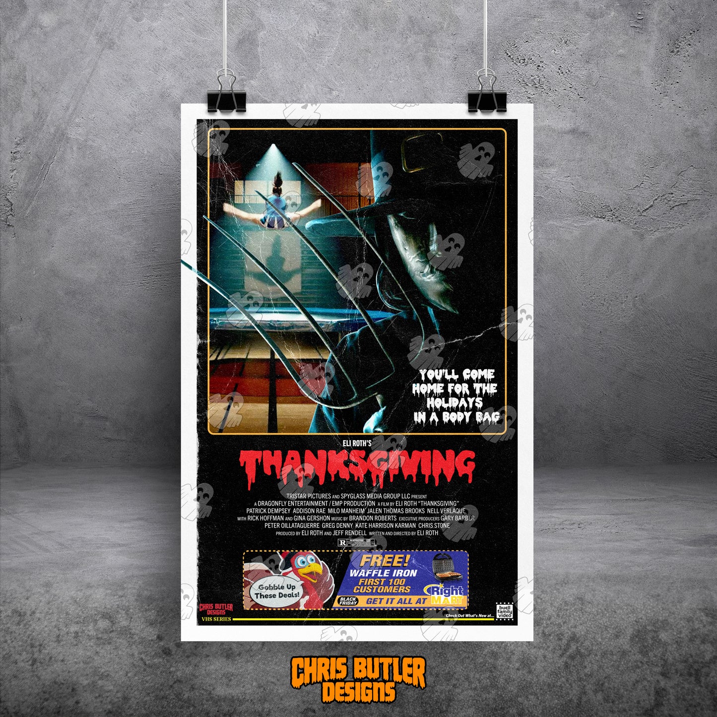 Thanksgiving VHS Series 11x17 Alternative Movie Poster
