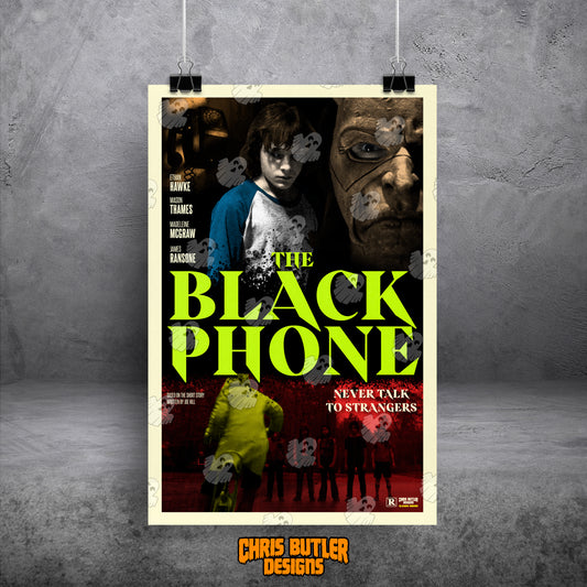 The Black Phone (Classic Series) 11x17 Alternative Movie Poster