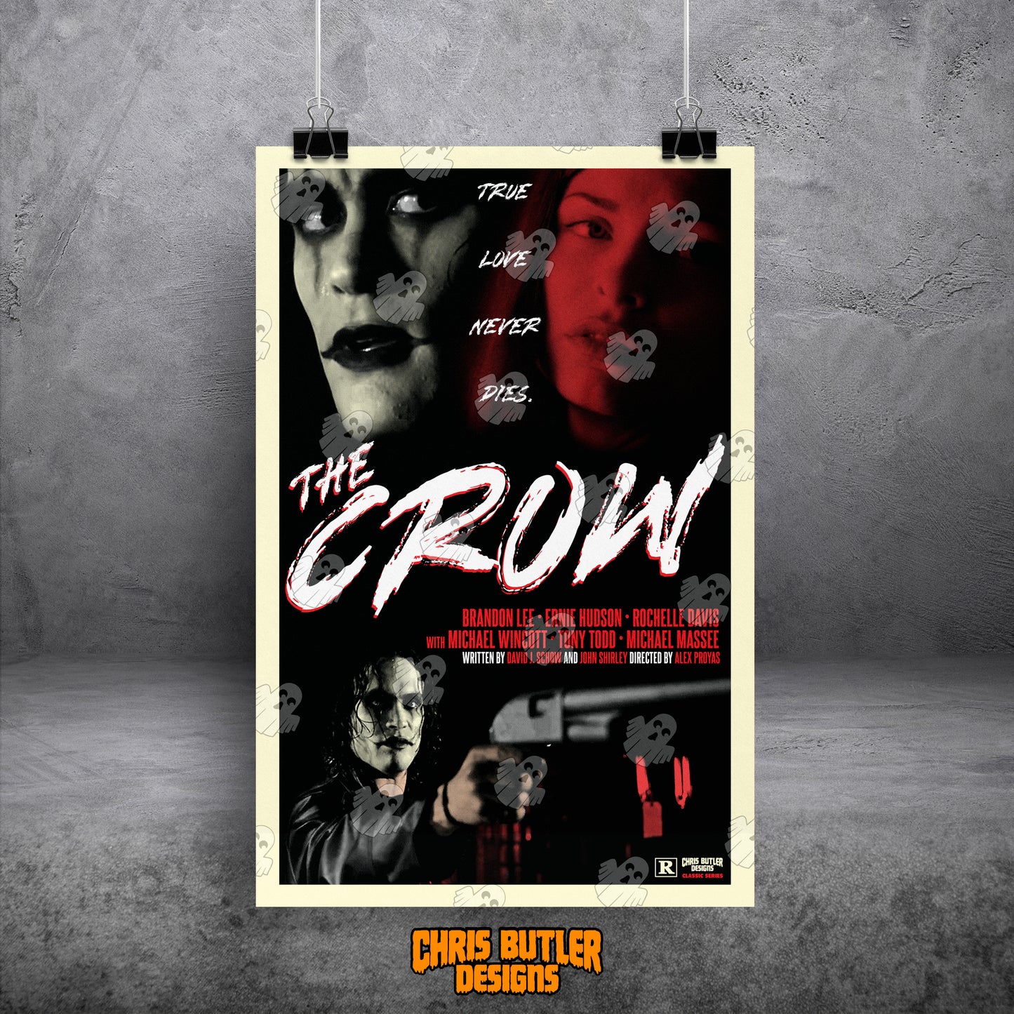 The Crow (Classic Series 7) 11x17 Alternative Movie Poster