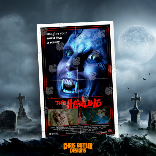 The Howling (VHS Series 3) 11x17 Alternative Movie Poster