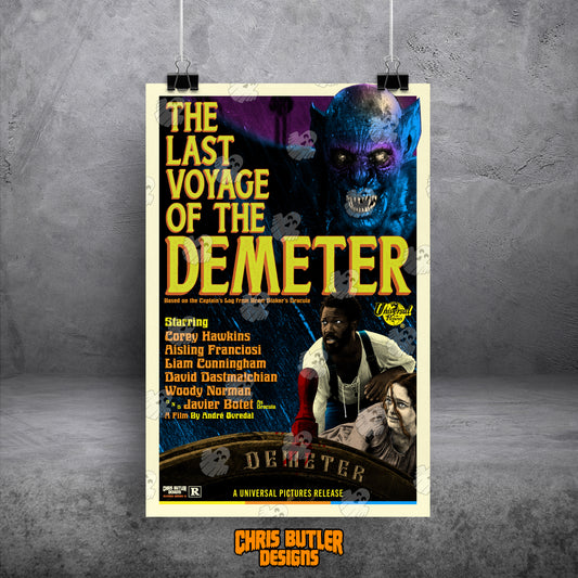 The Last Voyage Of The Demeter (Classic Series 12) 11x17 Alternative Movie Poster