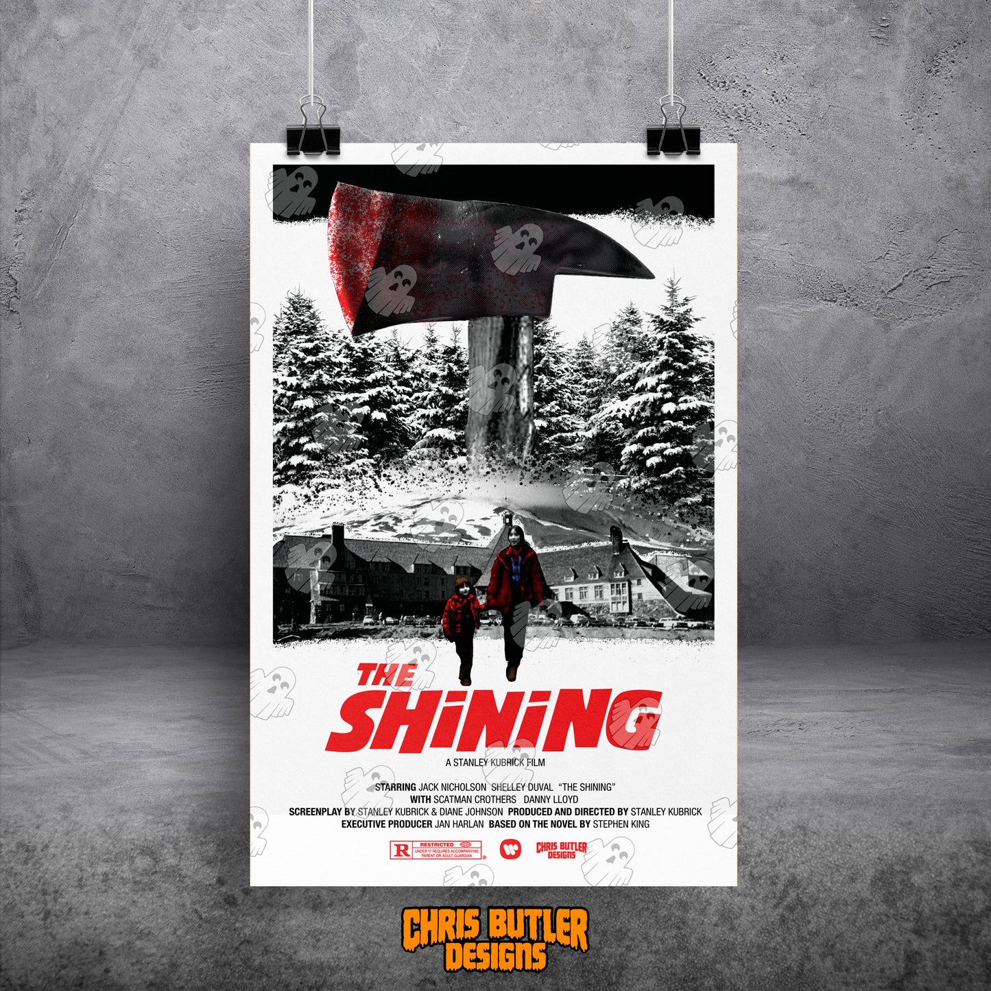 The Shining (Design 1) 11x17 Alternative Movie Poster