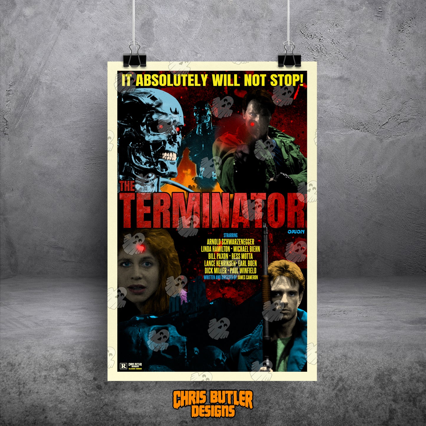 The Terminator (Classic Series 9) 11x17 Alternative Movie Poster