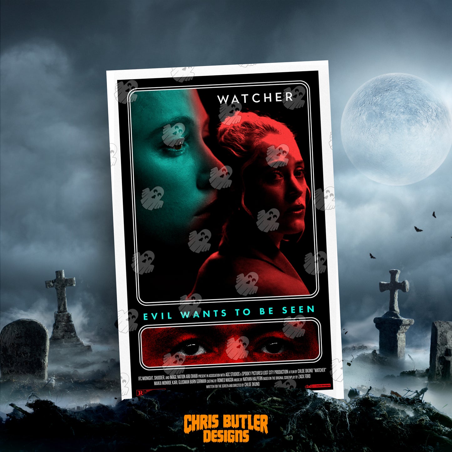 Watcher 11x17 Alternative Movie Poster