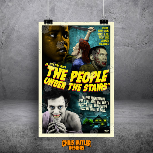 The People Under The Stairs (Classic Series) 11x17 Alternative Movie Poster