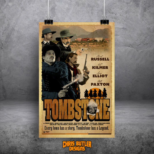 Tombstone (Classic Series) 11x17 Alternative Movie Print