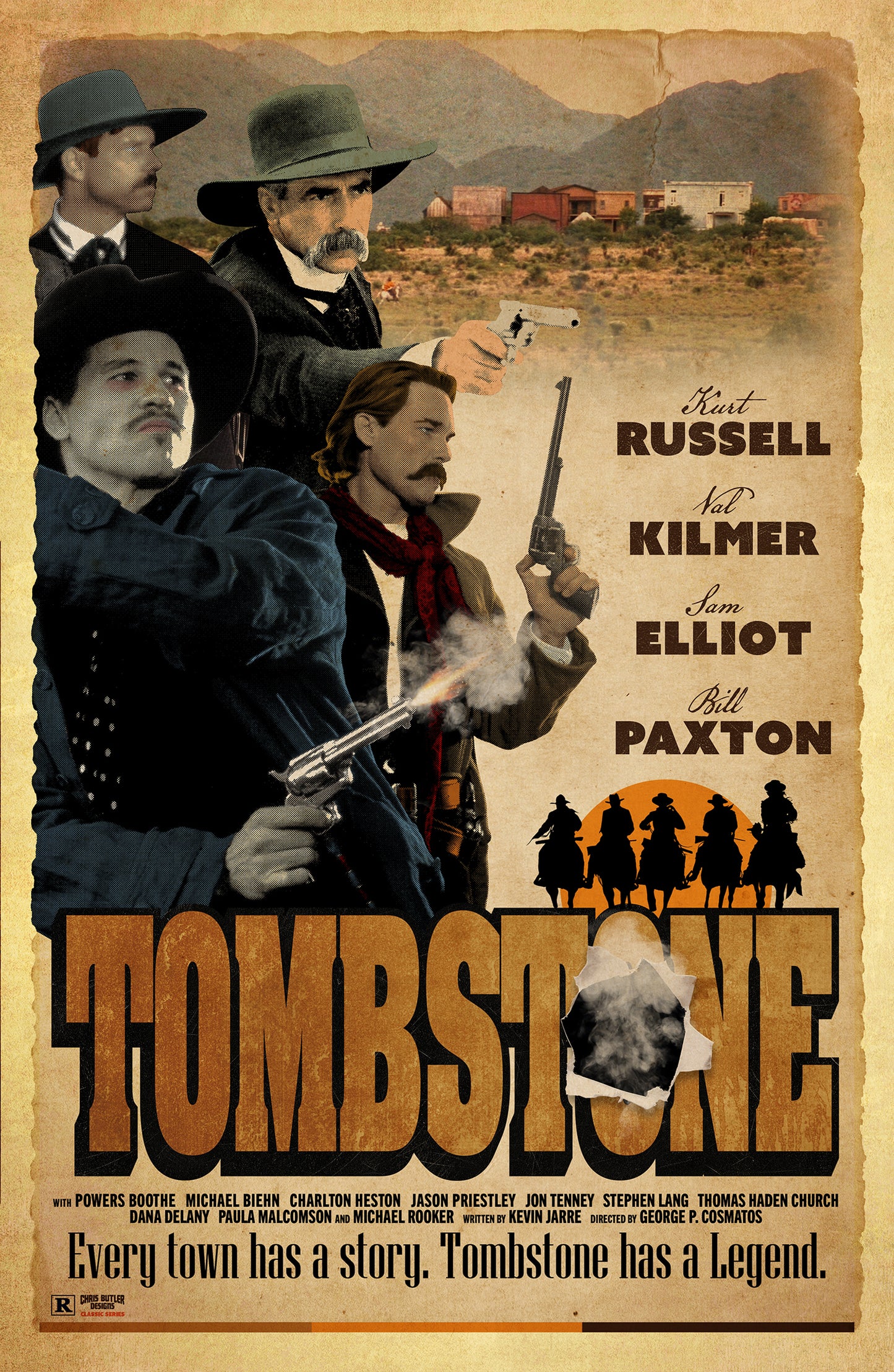 Tombstone (Classic Series) 11x17 Alternative Movie Print