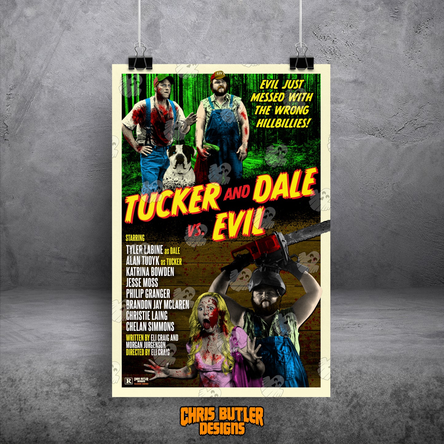 Tucker and Dale Vs. Evil (Classic Series 8) 11x17 Alternative Movie Poster