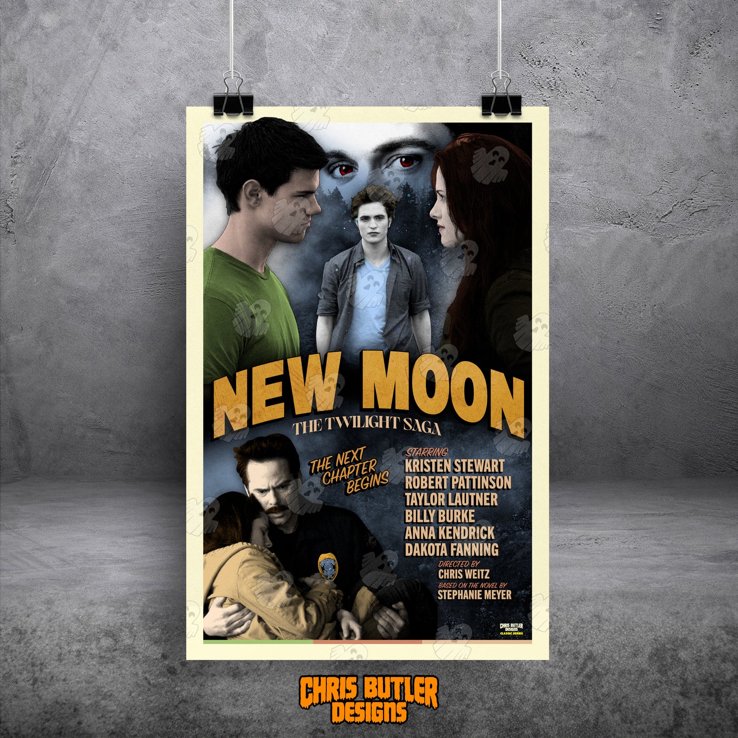 Twilight Saga: New Moon (Classic Series) 11x17 Alternative Movie Poster