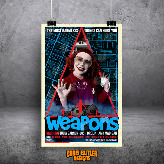 Weapons (Classic Series) 11x17 Alternative Movie Print **SHIPS OCT 3rd**