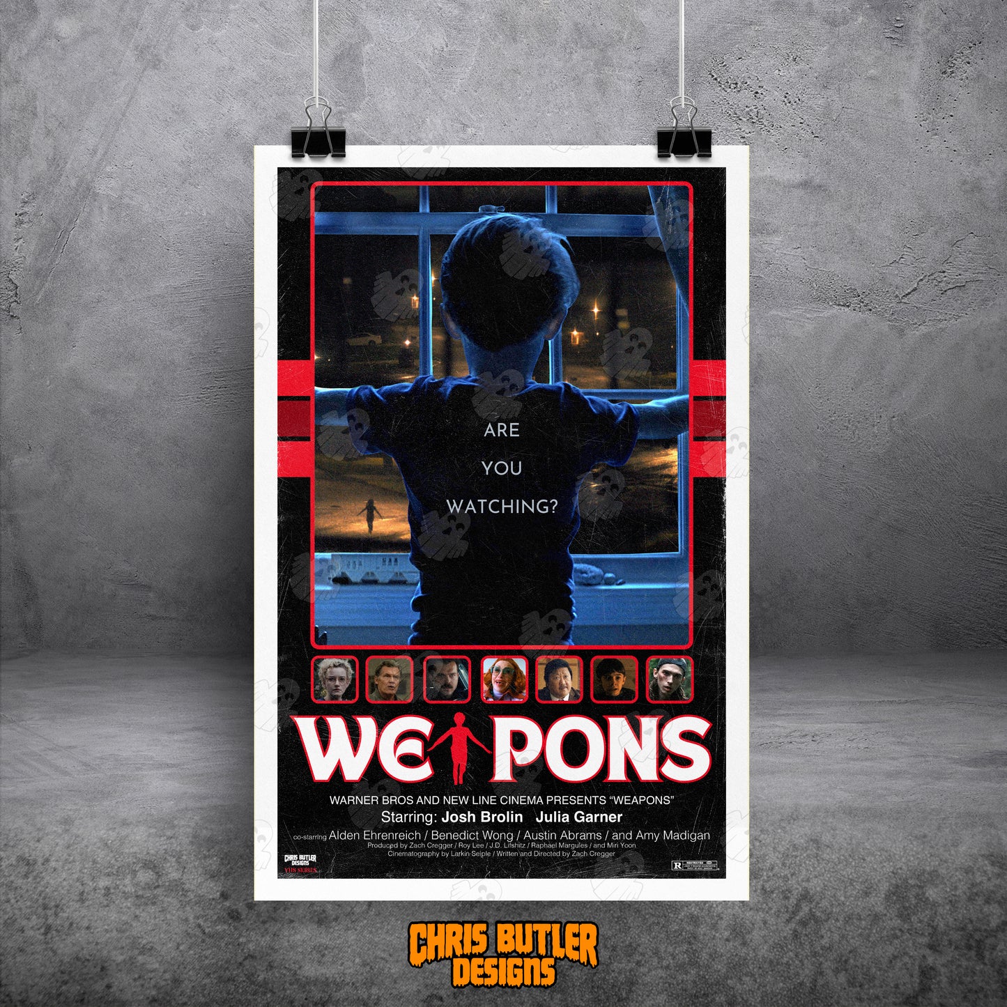 Weapons (VHS Series) 11x17 Alternative Movie Print