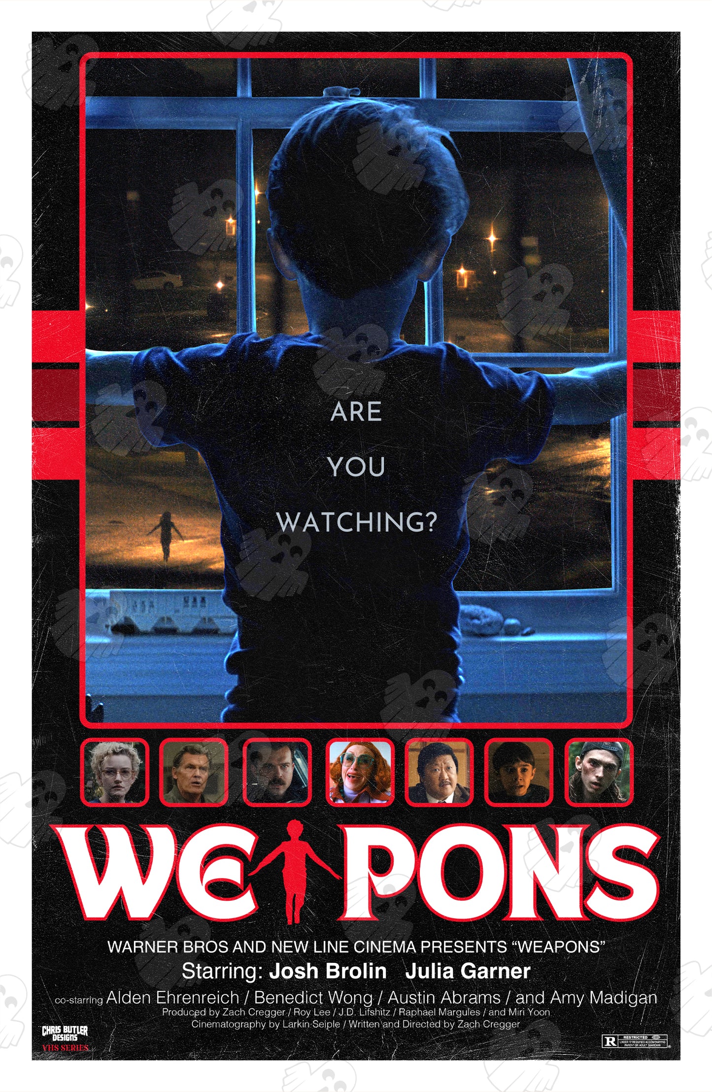 Weapons (VHS Series) 11x17 Alternative Movie Print