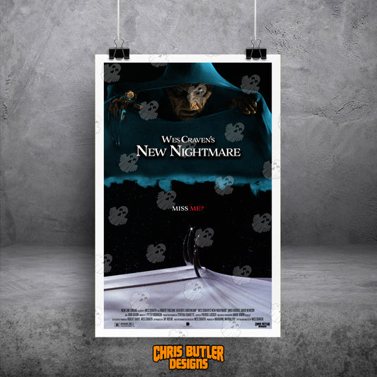 Wes Craven's New Nightmare 11x17 Alternative Movie Poster