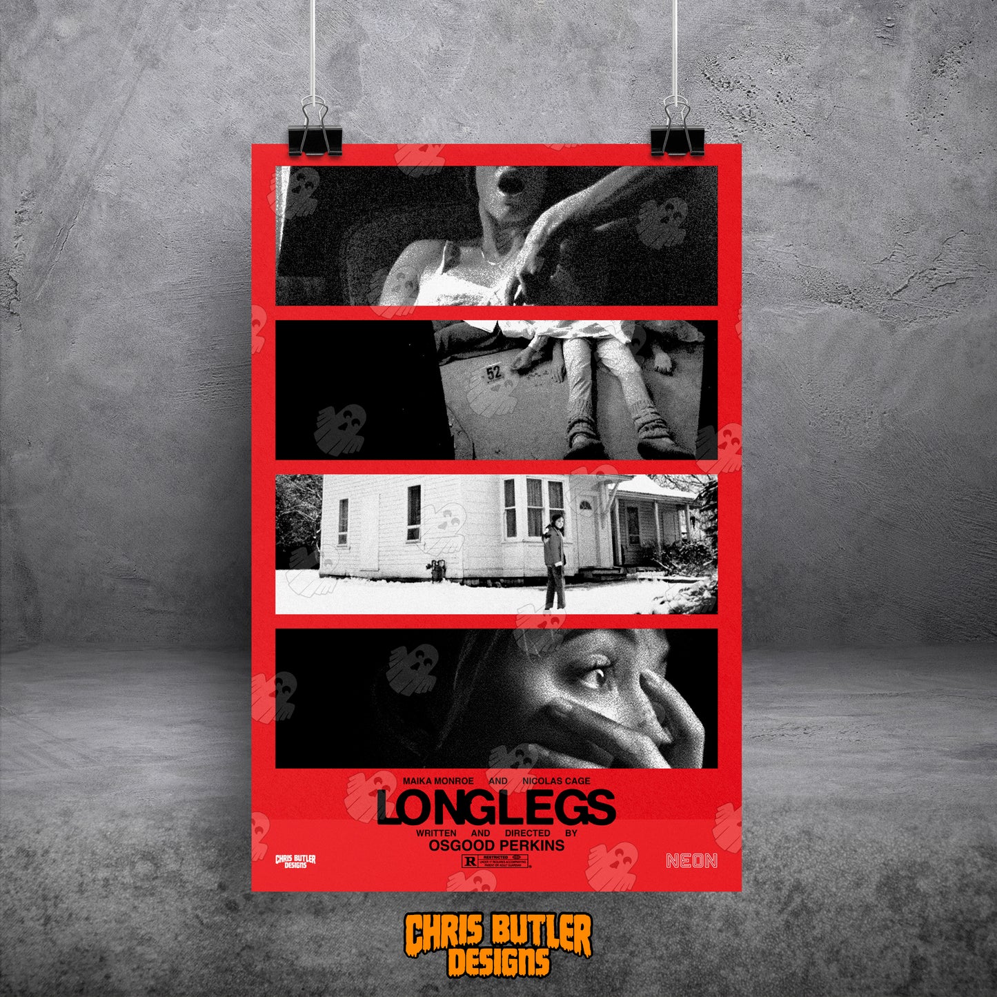 LONGLEGS 11x17 Alternative Movie Poster