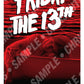 Friday The 13th (Boat Design) 11x17 Alternative Movie Poster