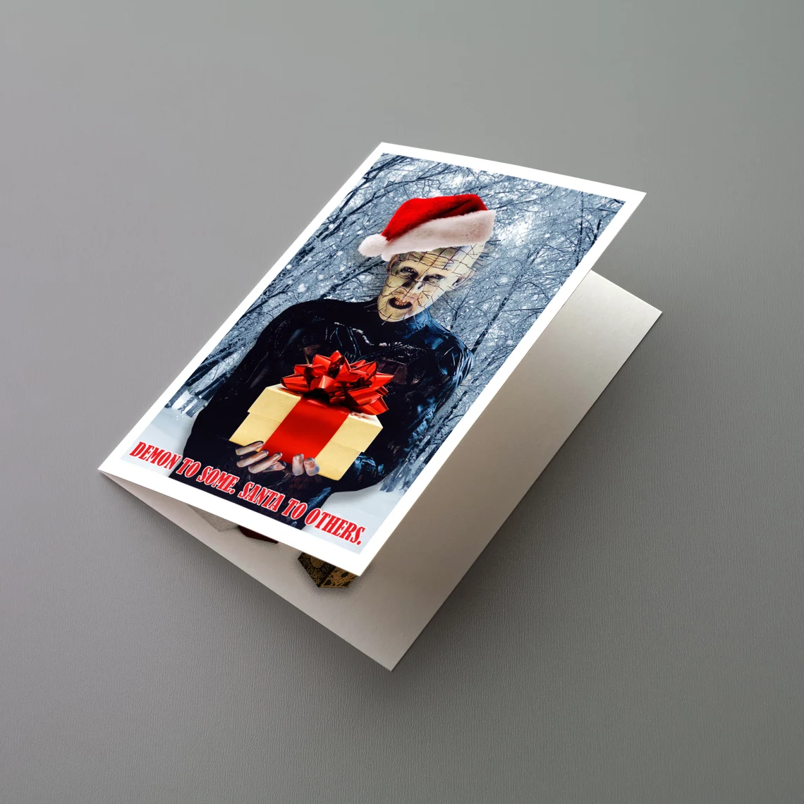 Pinhead (Hellraiser) Christmas Card