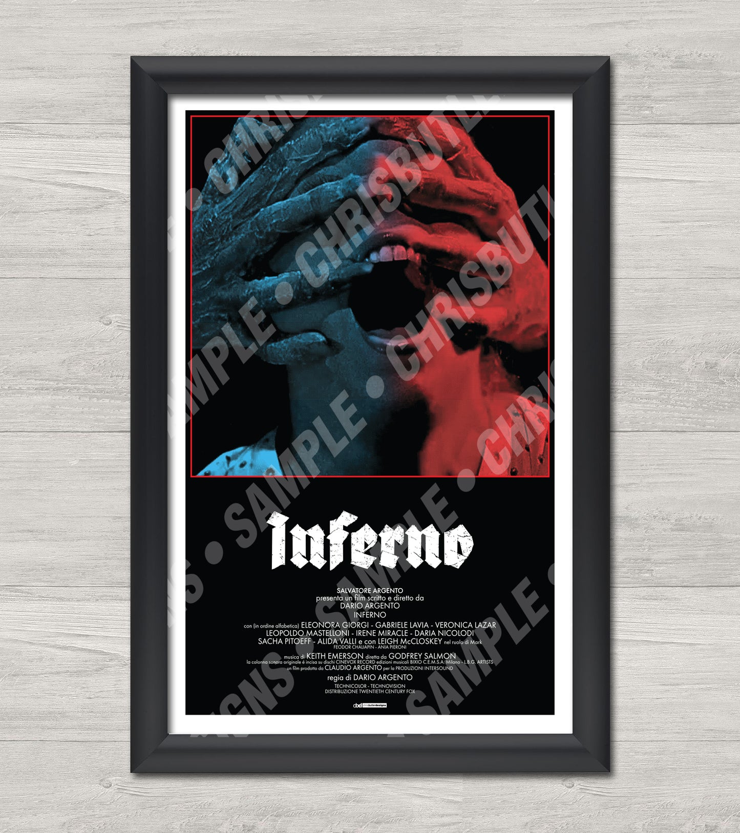 Inferno 11x17 Print