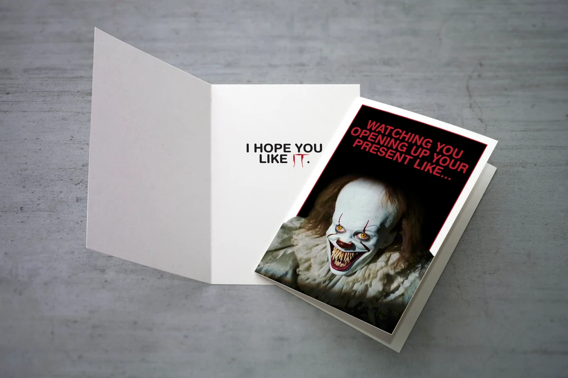 Pennywise Birthday Card