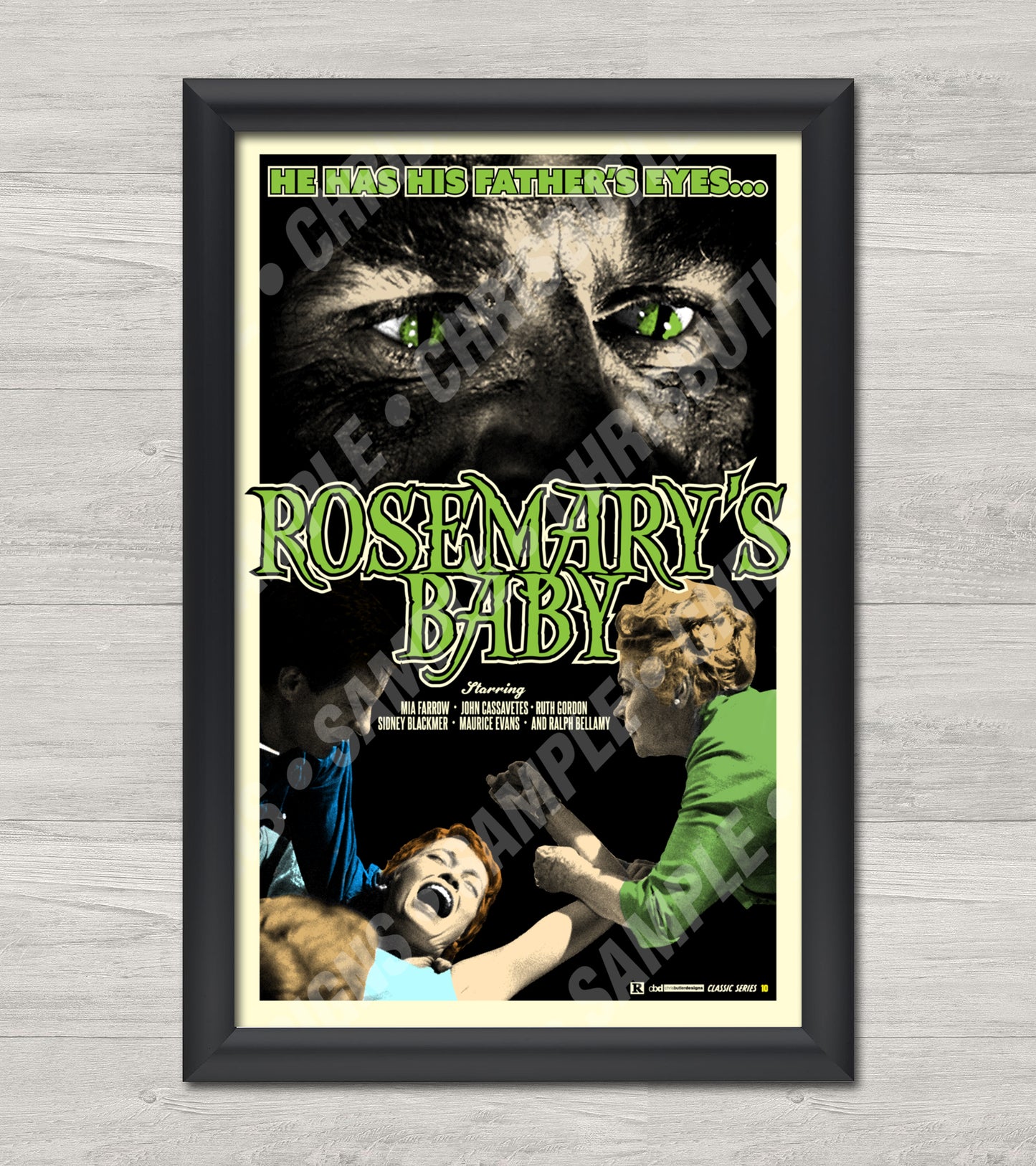 Rosemary's Baby (Classic Series 9) 11x17 Alternative Movie Poster