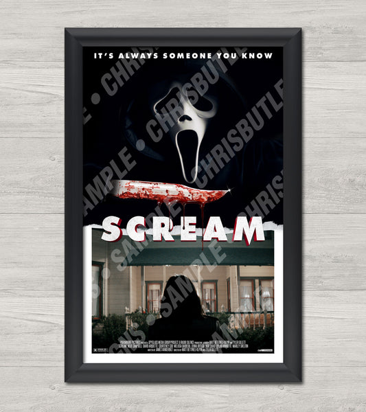 Scream (2022) Design 2 11x17 Alternative Movie Poster
