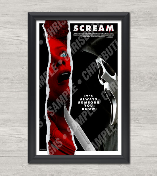 Scream (2022) Design 3 11x17 Alternative Movie Poster