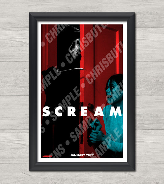 Scream (2022) Design 1 11x17 Alternative Movie Poster