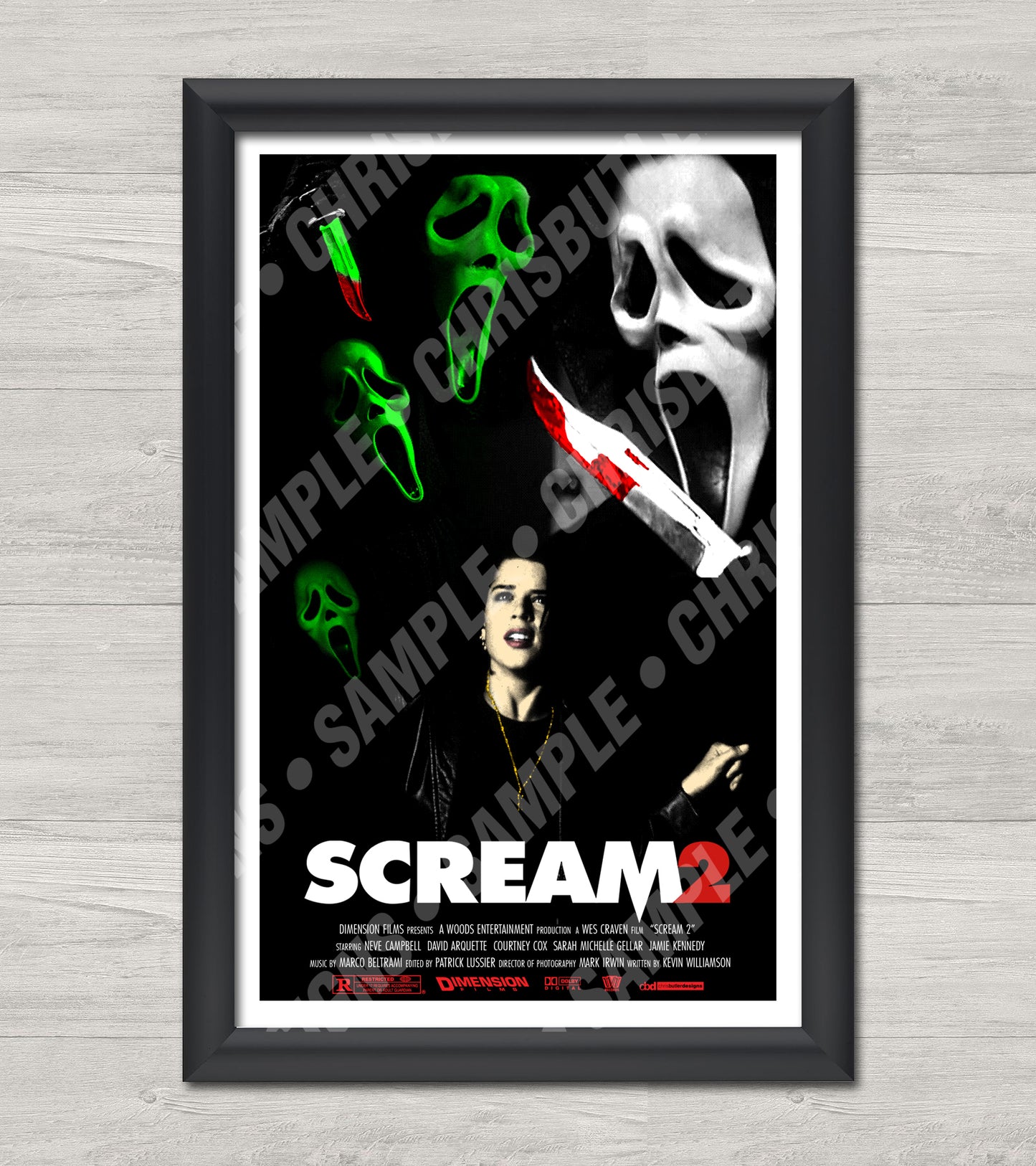 Scream 2 11x17 Print