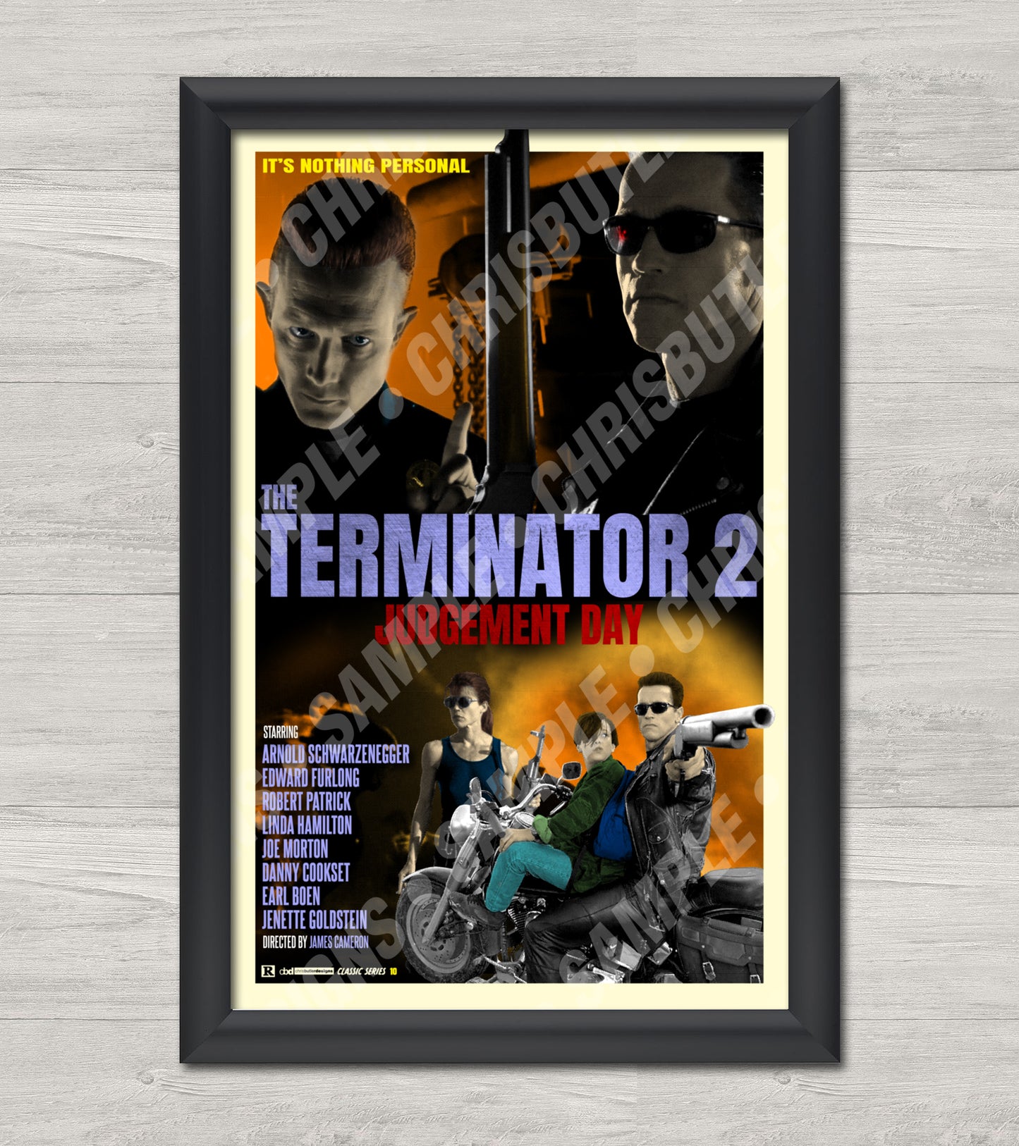 Terminator 2: Judgement Day (Classic Series 10) 11x17 Alternative Movie Poster