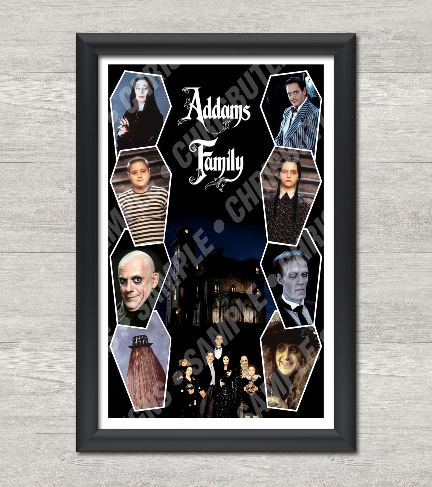 The Addams Family 11x17 Alternative Movie Poster