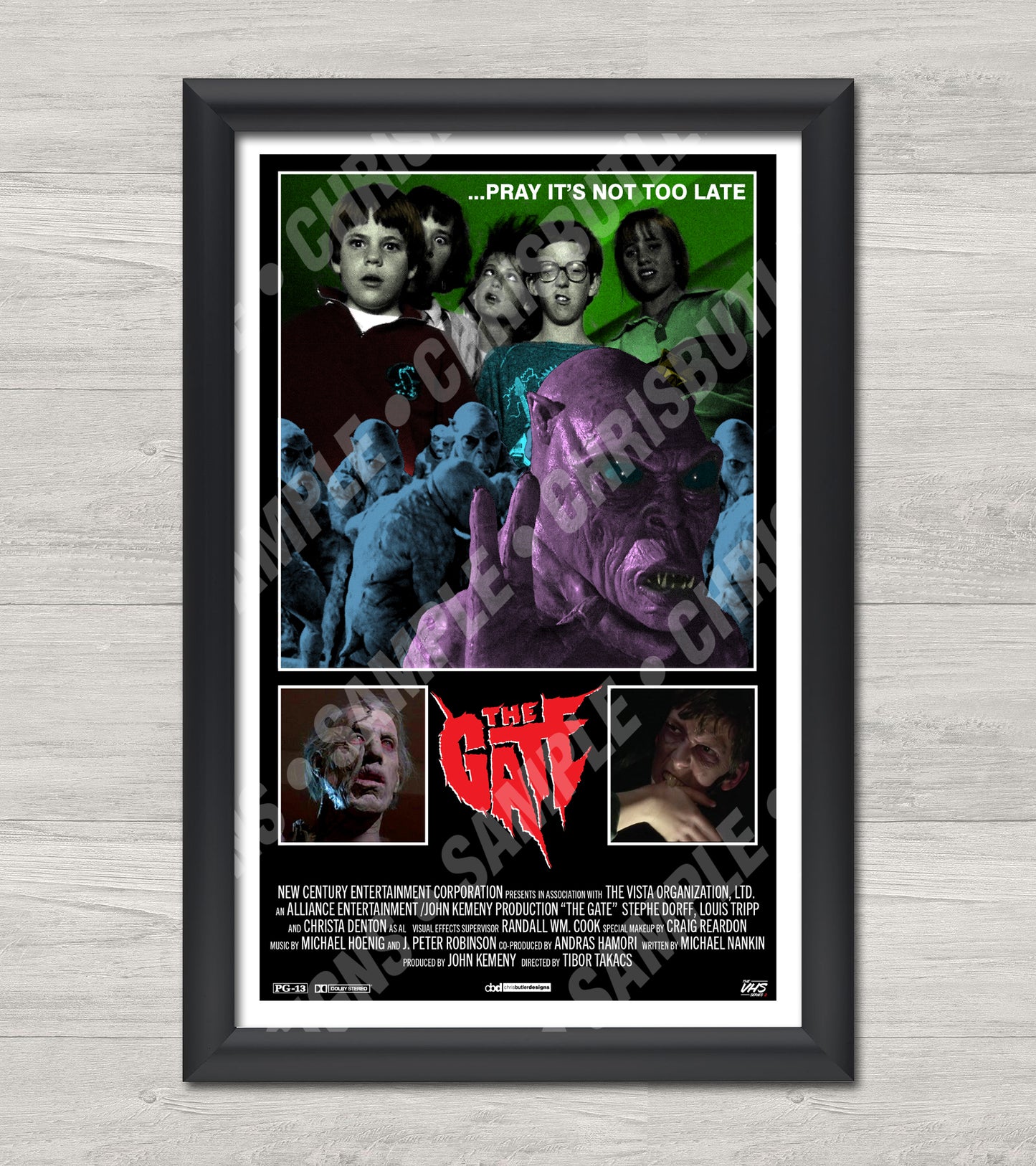The Gate (VHS Series 2) 11x17 Alternative Movie Poster