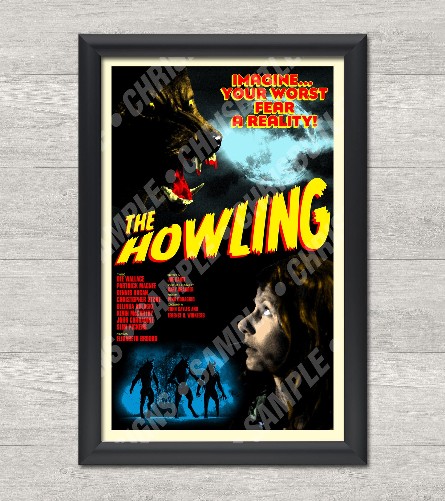 The Howling (Classic Series) 11x17 Alternative Movie Poster