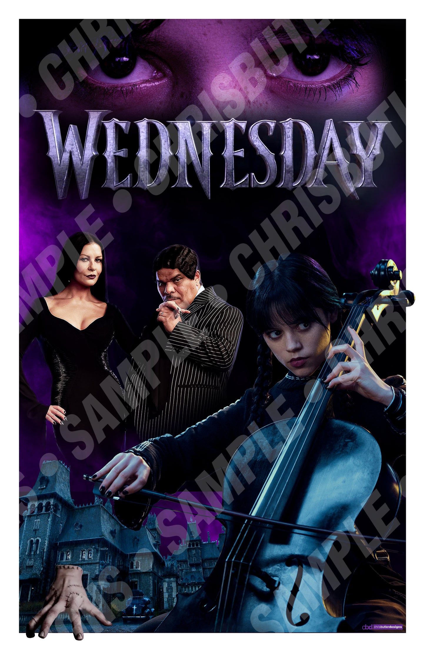 Wednesday 11x17 Alternative Movie Poster